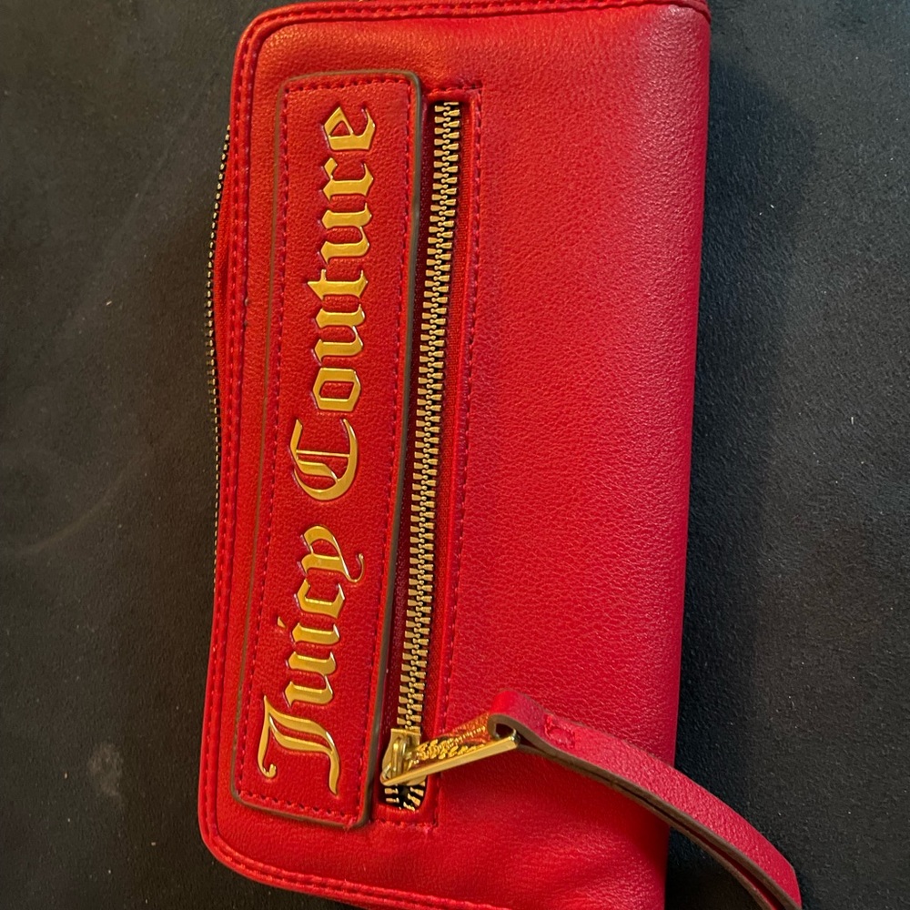 Red Juicy Couture wallet